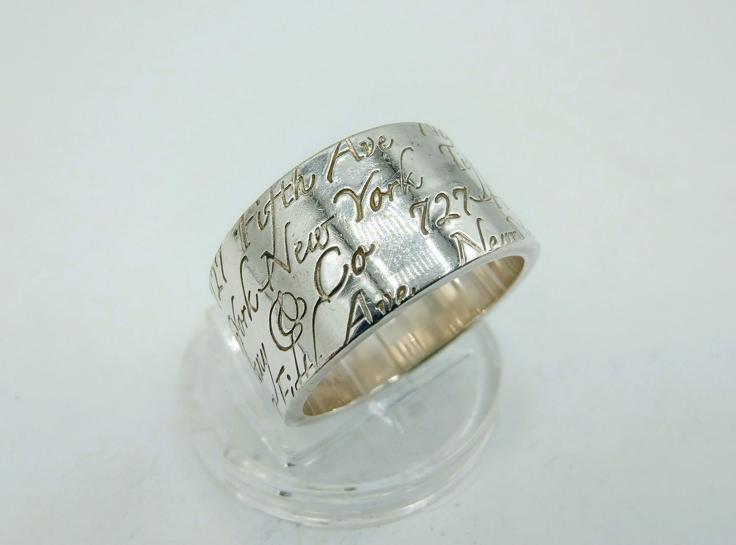 Zilveren ring, Tiffany & Co, 17 mm