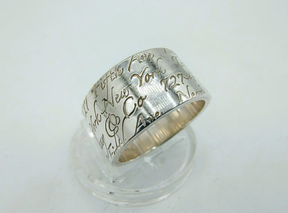 Zilveren ring, Tiffany & Co, 17 mm