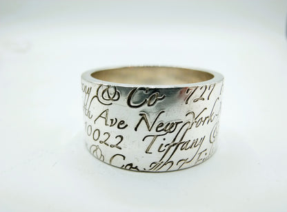 Zilveren ring, Tiffany & Co, 17 mm