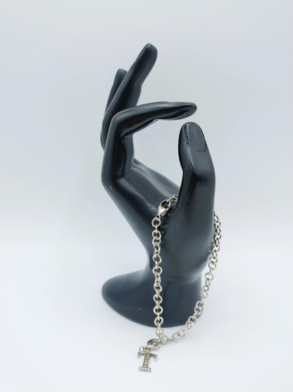 Zilveren armband met bedel, Ti Sento, 21 cm