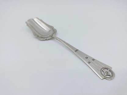 Zilveren suikerlepel, Gebr. Huisman, Schoonhoven, ca. 1930