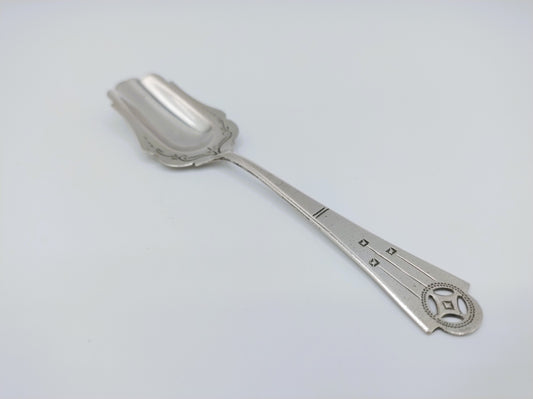 Zilveren suikerlepel, Gebr. Huisman, Schoonhoven, ca. 1930
