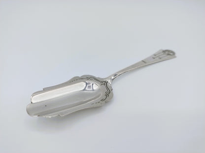 Zilveren suikerlepel, Gebr. Huisman, Schoonhoven, ca. 1930