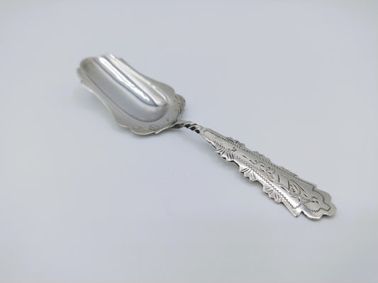 Zilveren suikerlepel, A. Pluut Jr, Schoonhoven, ca. 1930