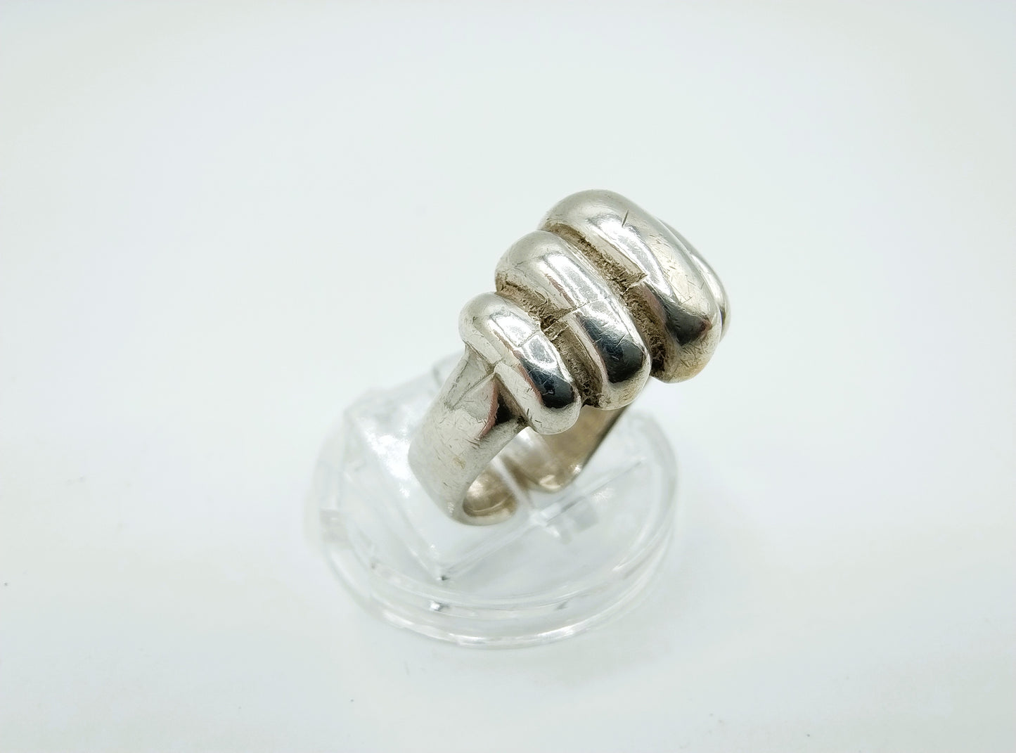Zilveren ring, 835, universele maat