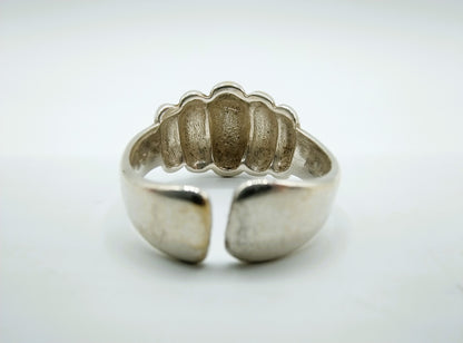 Zilveren ring, 835, universele maat