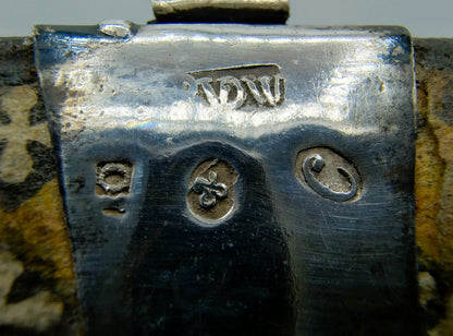 Bible with silver lock R. van der Wolde, Meppel, 1810