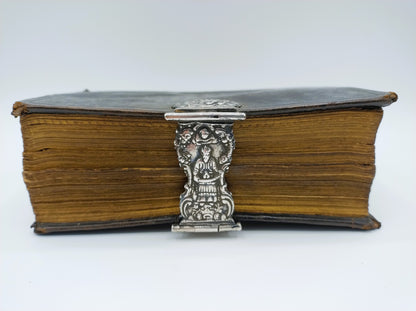 Bible with silver lock R. van der Wolde, Meppel, 1810