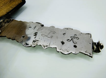 Bible with silver clasps, 1767 