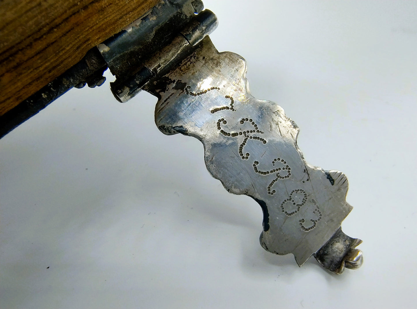 Antique Bible with silver clasp, Dordrecht, 1783