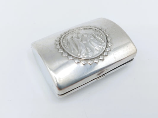 Silberdose für Rosenkranz, 835