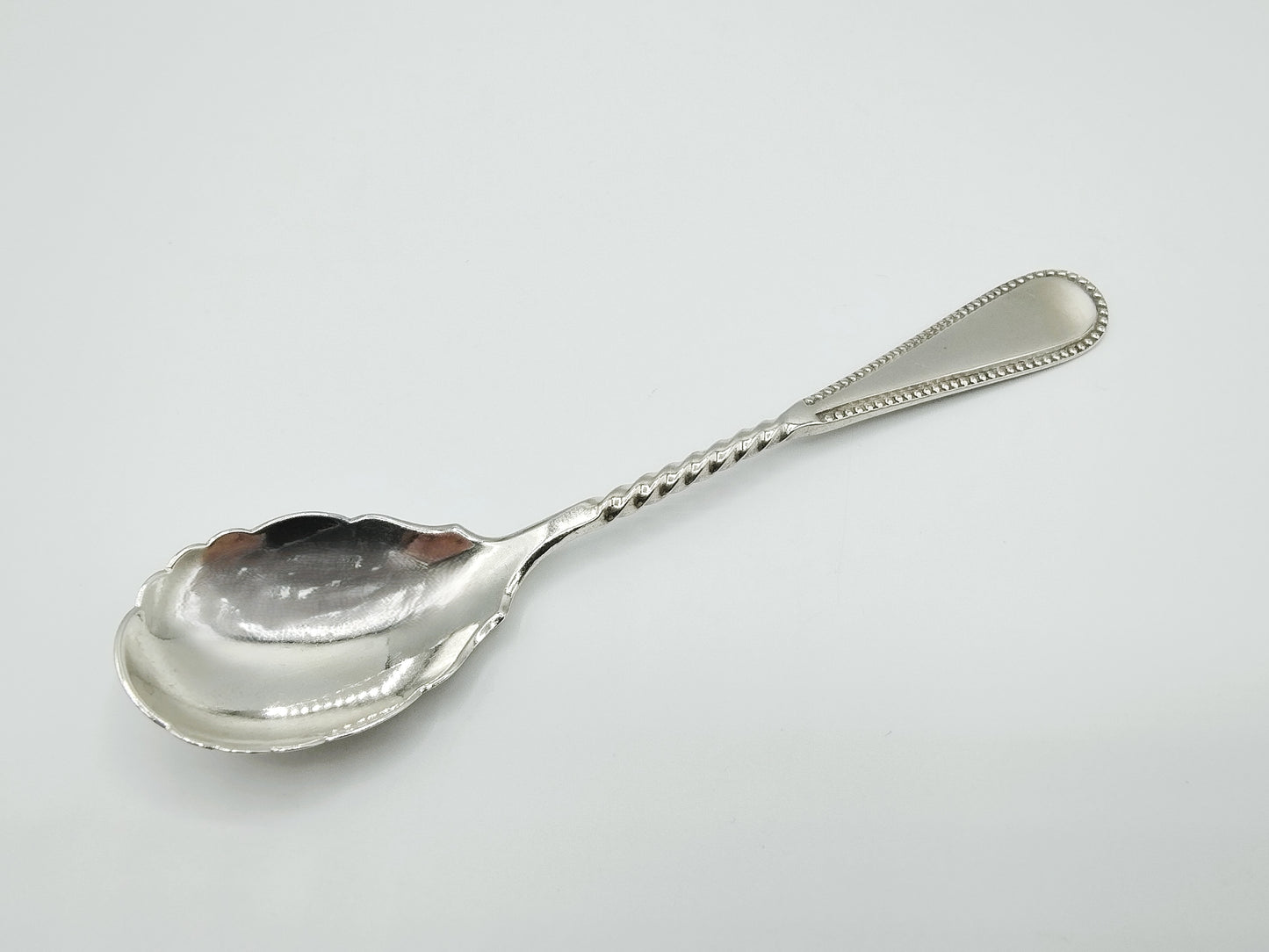 Zilveren suikerlepel, J. Boon, Schoonhoven ca. 1900