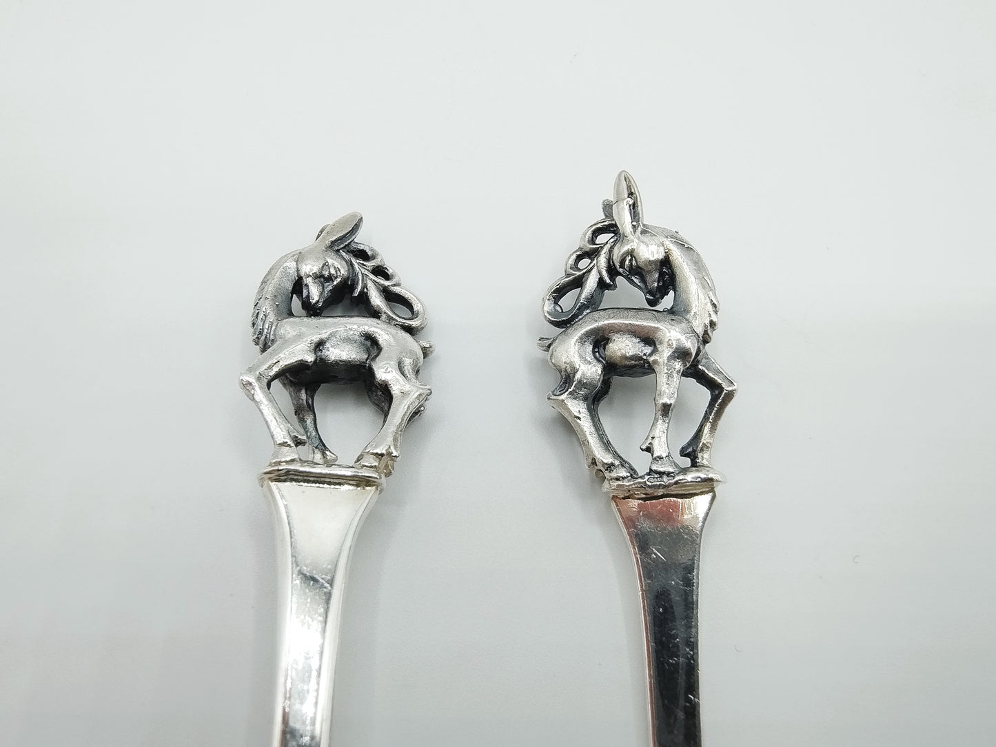 2 Zilveren theelepels, van Kempen & Begeer, Zeist