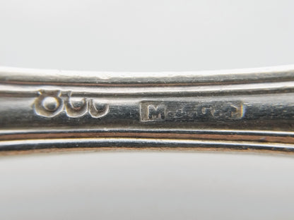 Zilveren theelepel, 800