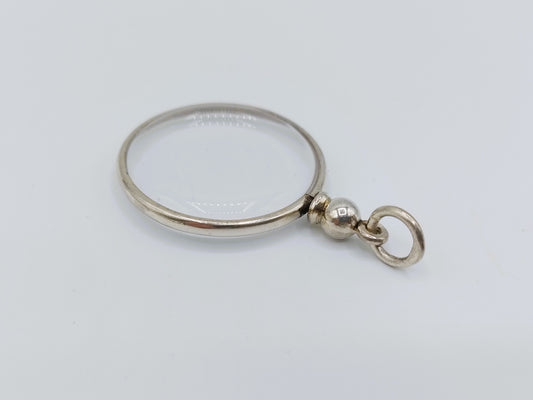 Zilveren foto hanger