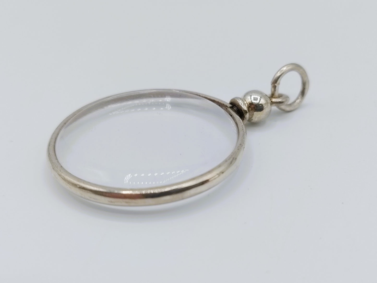 Zilveren foto hanger