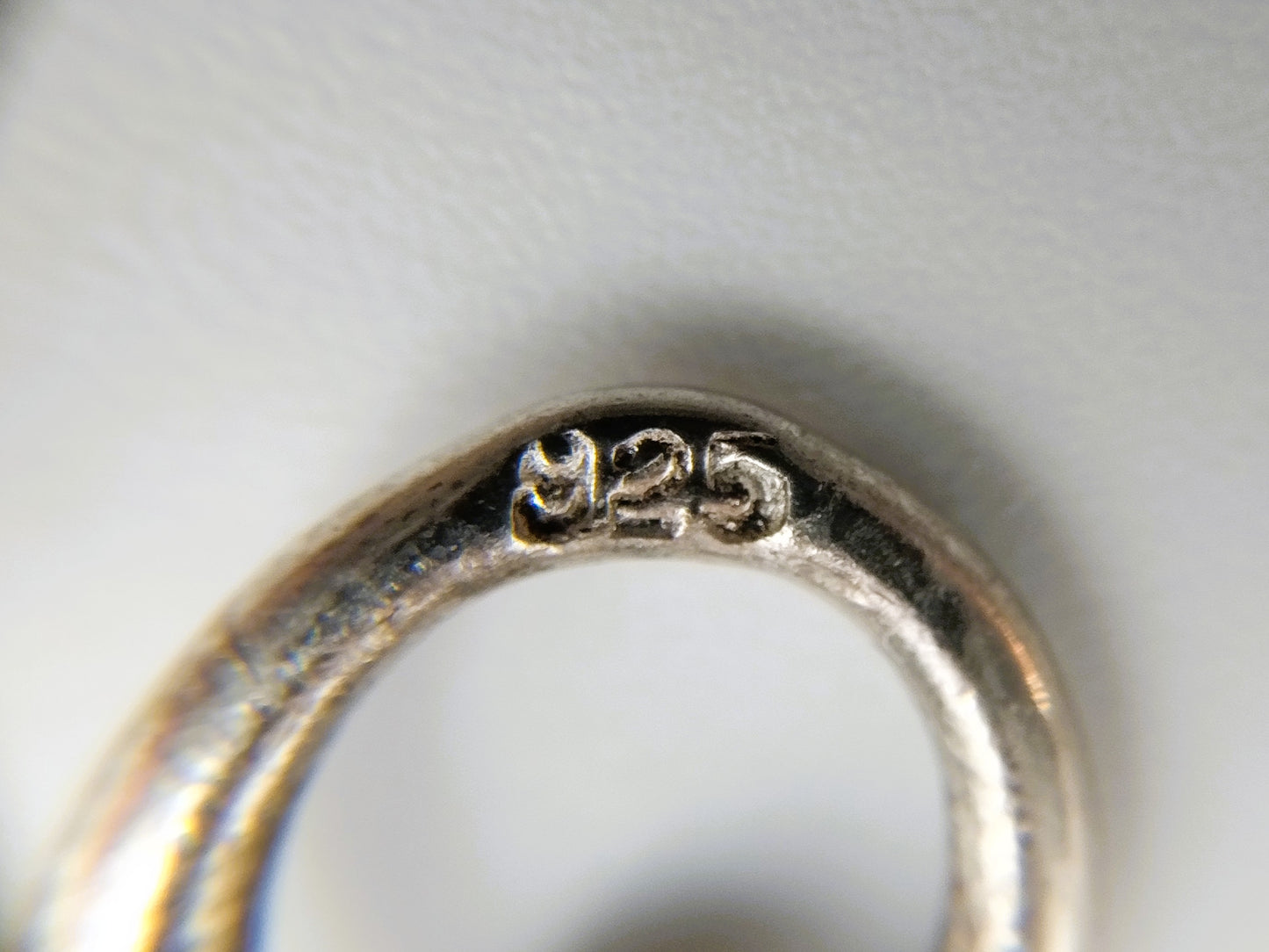 Zilveren foto hanger