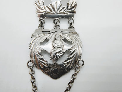 Silver bracelet made of a Bible lock, R. Heyema, Sneek, 1827