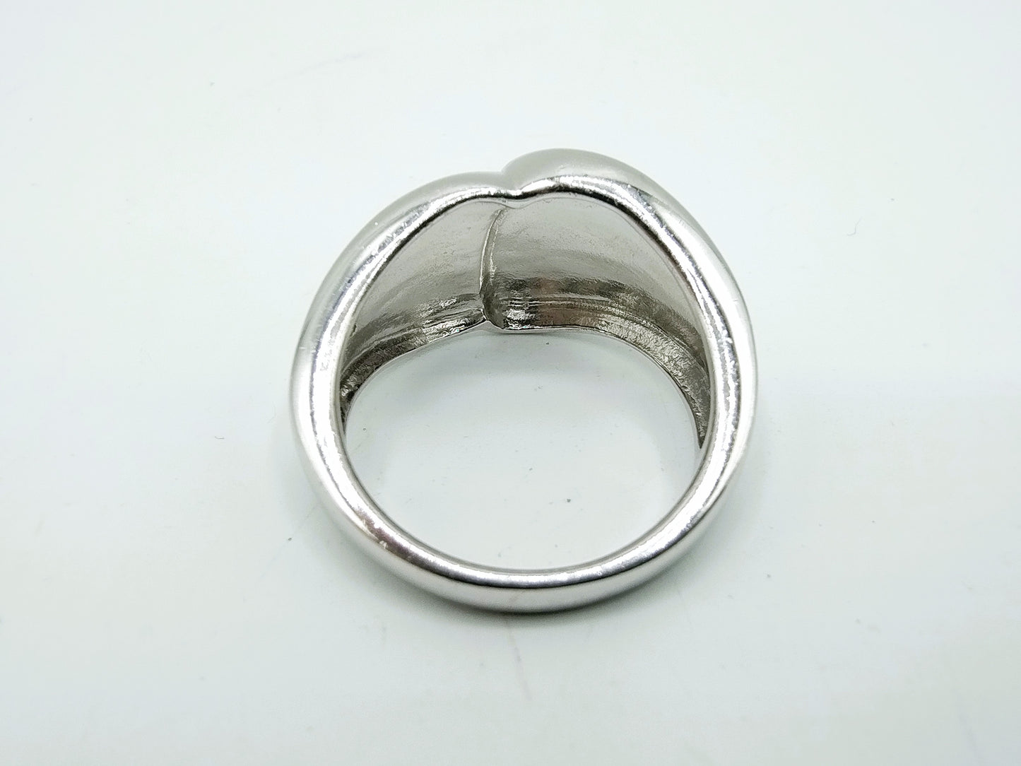Zilveren design ring, 17 mm