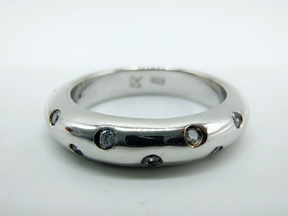 Zilveren Luxenter ring met zirkonia, 17 mm