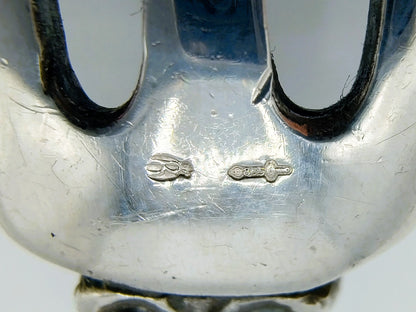 Silver travel fork, ACJ Begeer, Amsterdam, ca. 1920