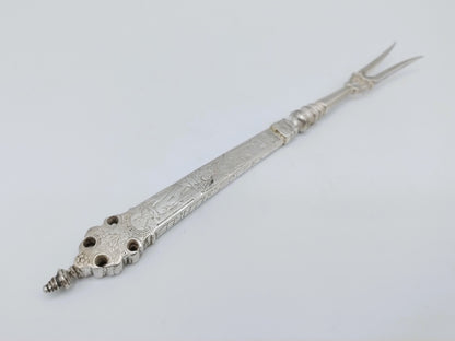 Silver wedding fork, Netherlands, ca. 1600
