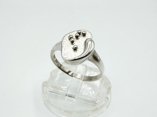 Silver ring, universal size