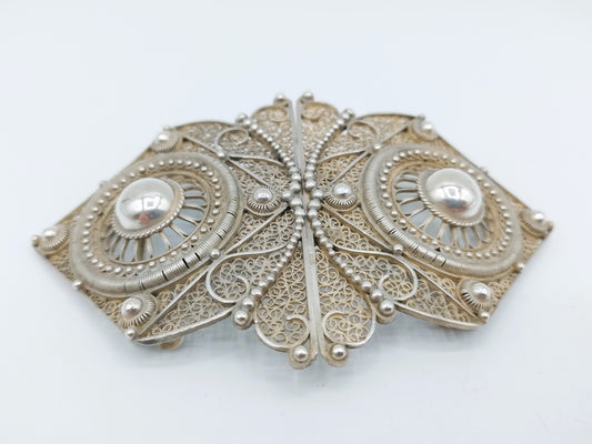 Zeeuws zilveren schortenslot, J.G. van Grinsven, Den Bosch, ca. 1890
