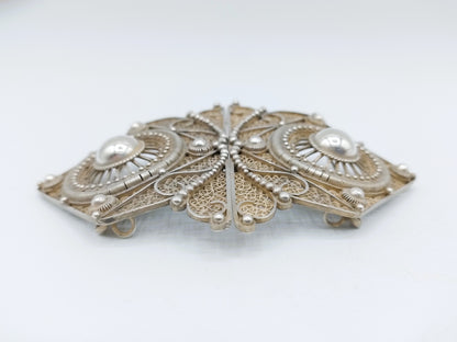 Zeeuws zilveren schortenslot, J.G. van Grinsven, Den Bosch, ca. 1890