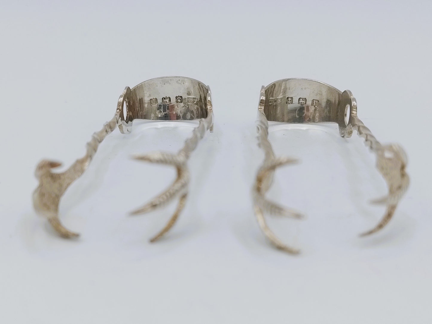 Two silver sugar tongs, Levi &amp; Salaman, Birmingham, 1916