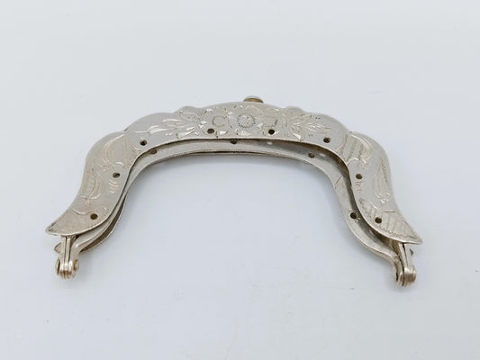 Silver purse clasp, E. van Geelen, Schoonhoven, 1867