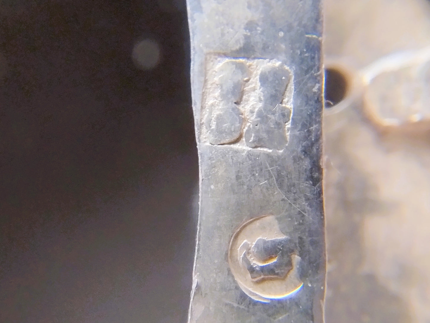 Silver purse clasp, E. van Geelen, Schoonhoven, 1867