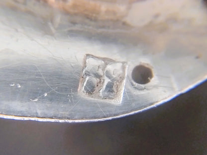 Silver purse clasp, E. van Geelen, Schoonhoven, 1867