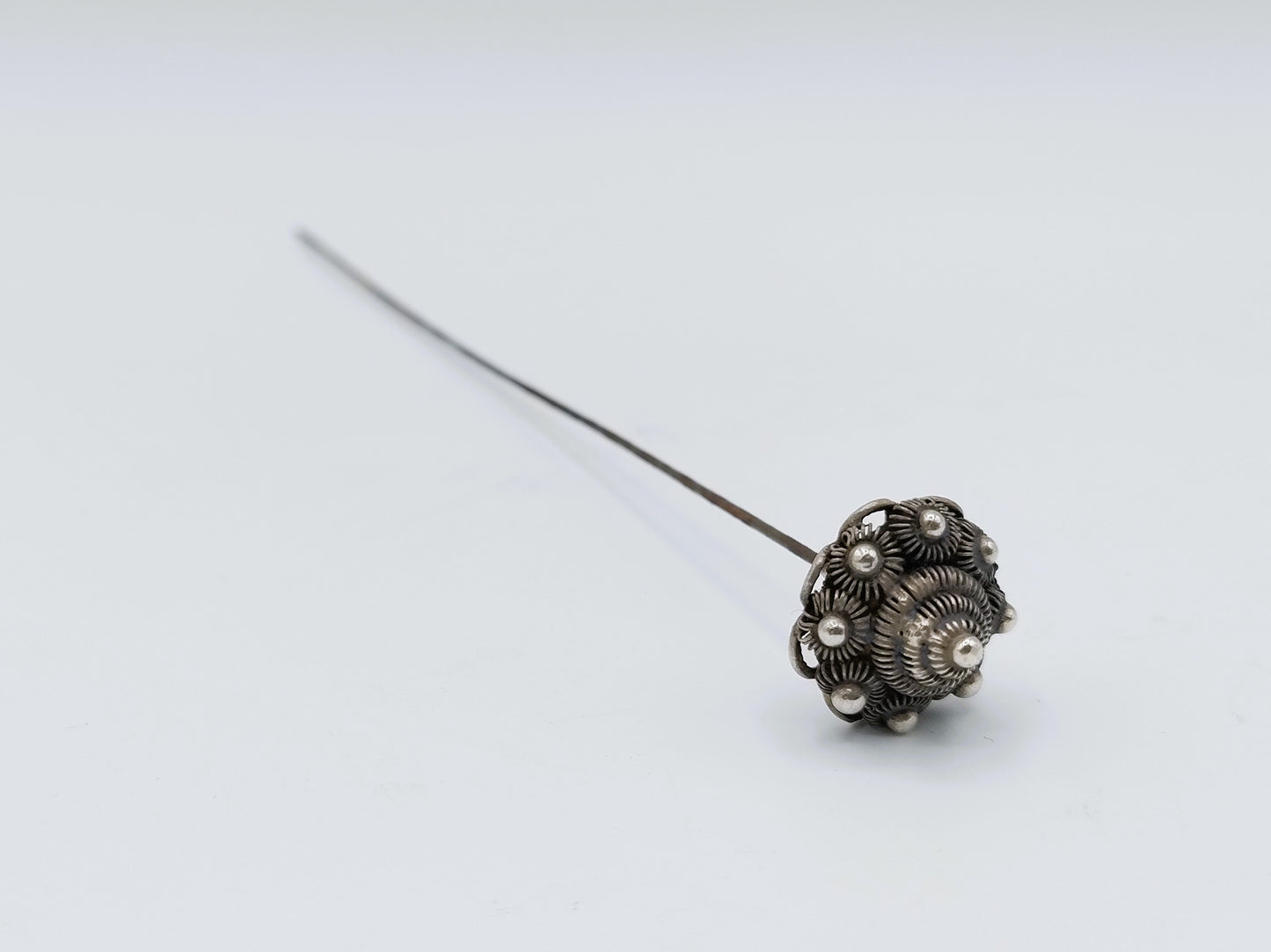 Zilveren Zeeuwse hoedenspeld, 19 cm