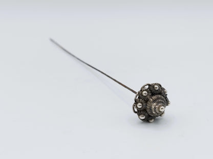 Zilveren Zeeuwse hoedenspeld, 19 cm