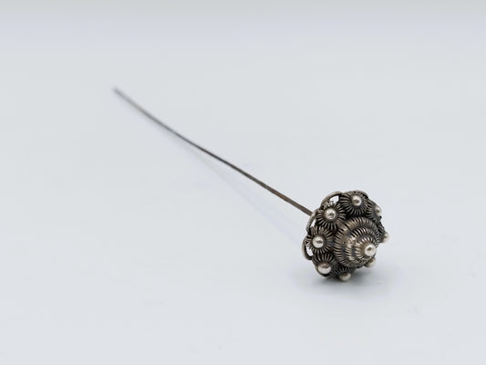 Zilveren Zeeuwse hoedenspeld, 19 cm