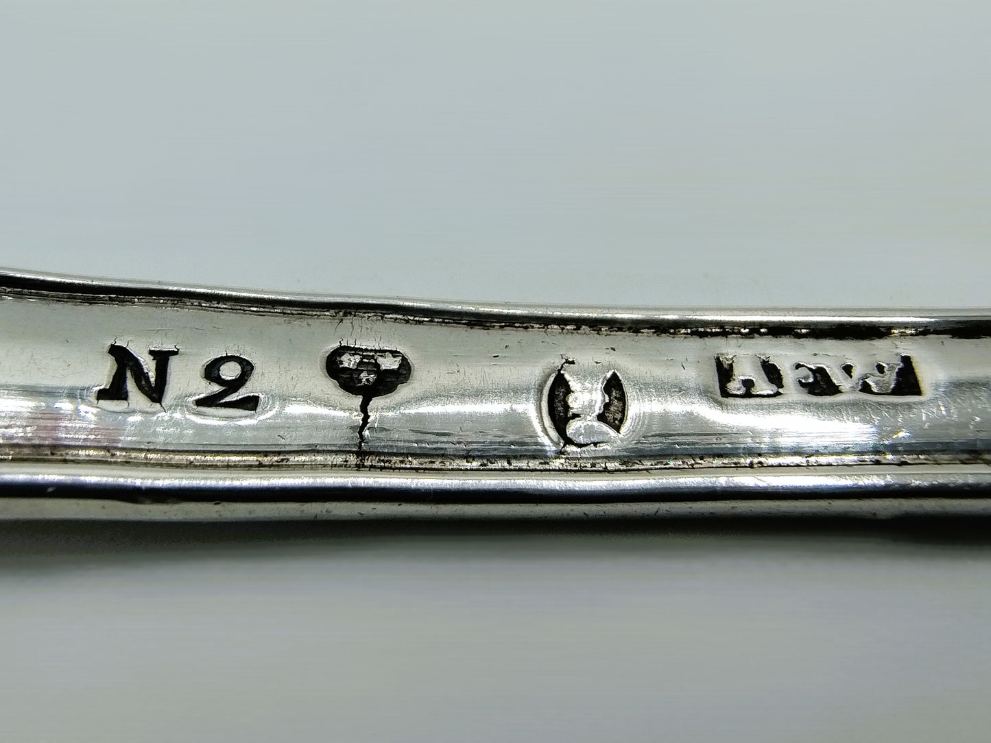 Zilveren strooilepel, A.F. Weise, Stockholm, Zweden, 1795