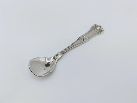 Zilveren zoutlepel, N.M. Thune, Oslo, Noorwegen, ca. 1960