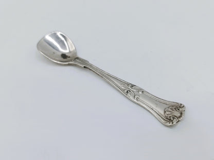 Zilveren zoutlepel, N.M. Thune, Oslo, Noorwegen, ca. 1960