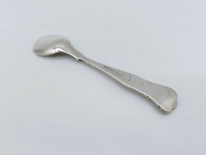 Zilveren zoutlepel, N.M. Thune, Oslo, Noorwegen, ca. 1960