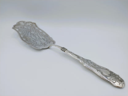 Zilveren visschep, E. M. Holthe, Trondheim, Noorwegen, 1846