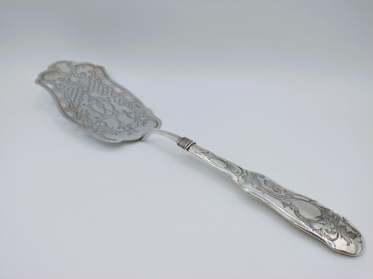 Zilveren visschep, E. M. Holthe, Trondheim, Noorwegen, 1846