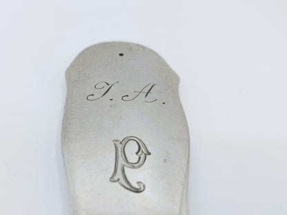 Zilveren visschep, E. M. Holthe, Trondheim, Noorwegen, 1846