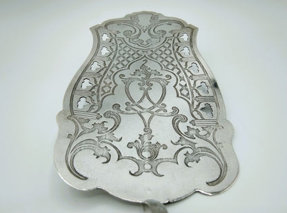 Zilveren visschep, E. M. Holthe, Trondheim, Noorwegen, 1846