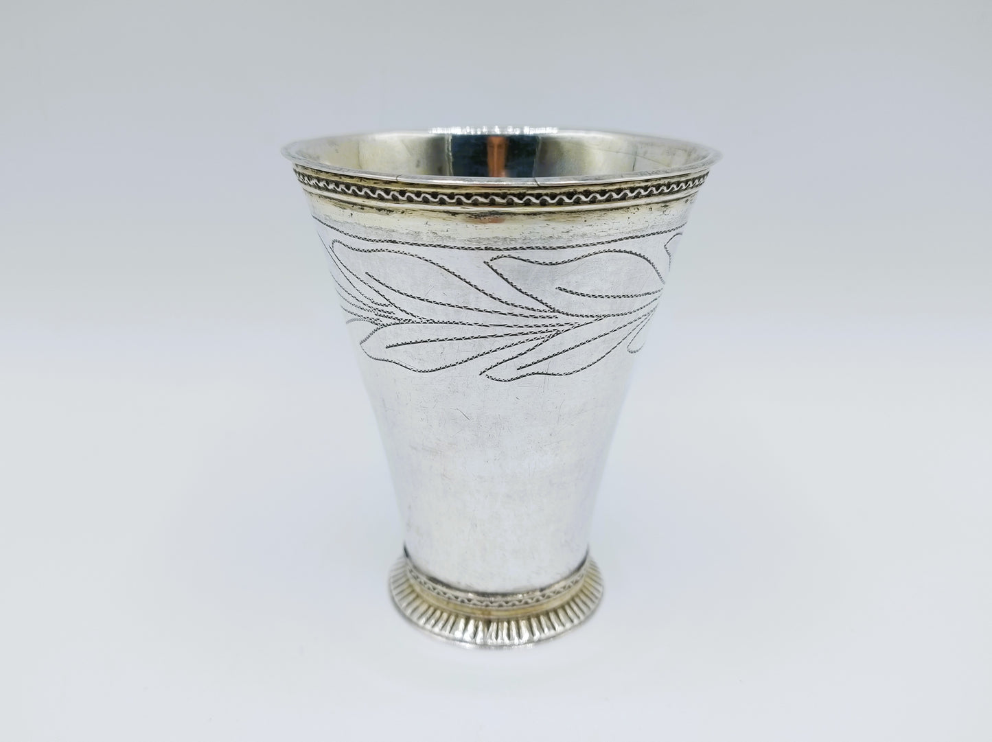 Zilveren huwelijksbeker, G. Henning, Stockholm, Zweden, 1756