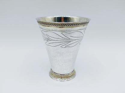 Zilveren huwelijksbeker, G. Henning, Stockholm, Zweden, 1756