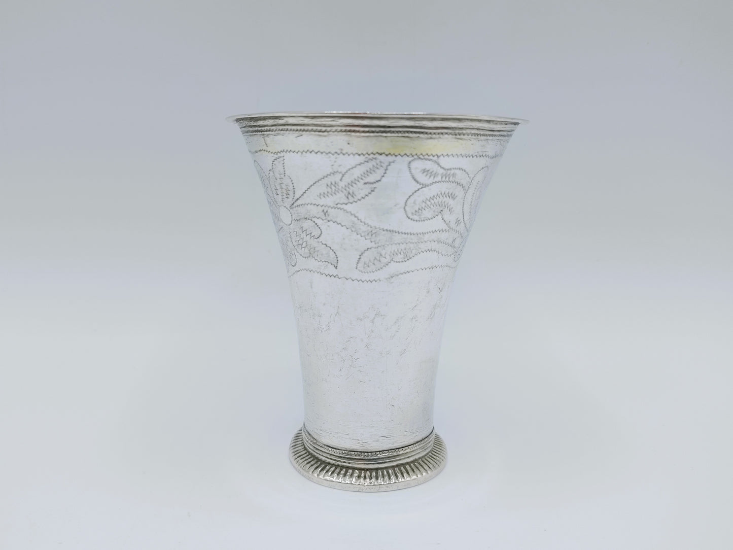 Silver cup, CF Seseman, Arboga, Sweden, 1790