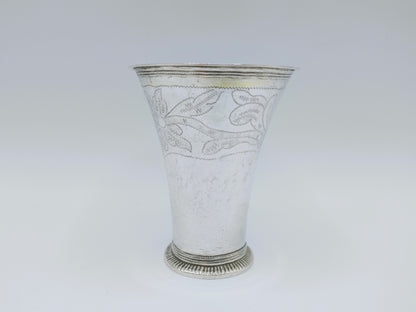 Silver cup, CF Seseman, Arboga, Sweden, 1790