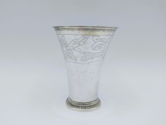Silver cup, CF Seseman, Arboga, Sweden, 1790