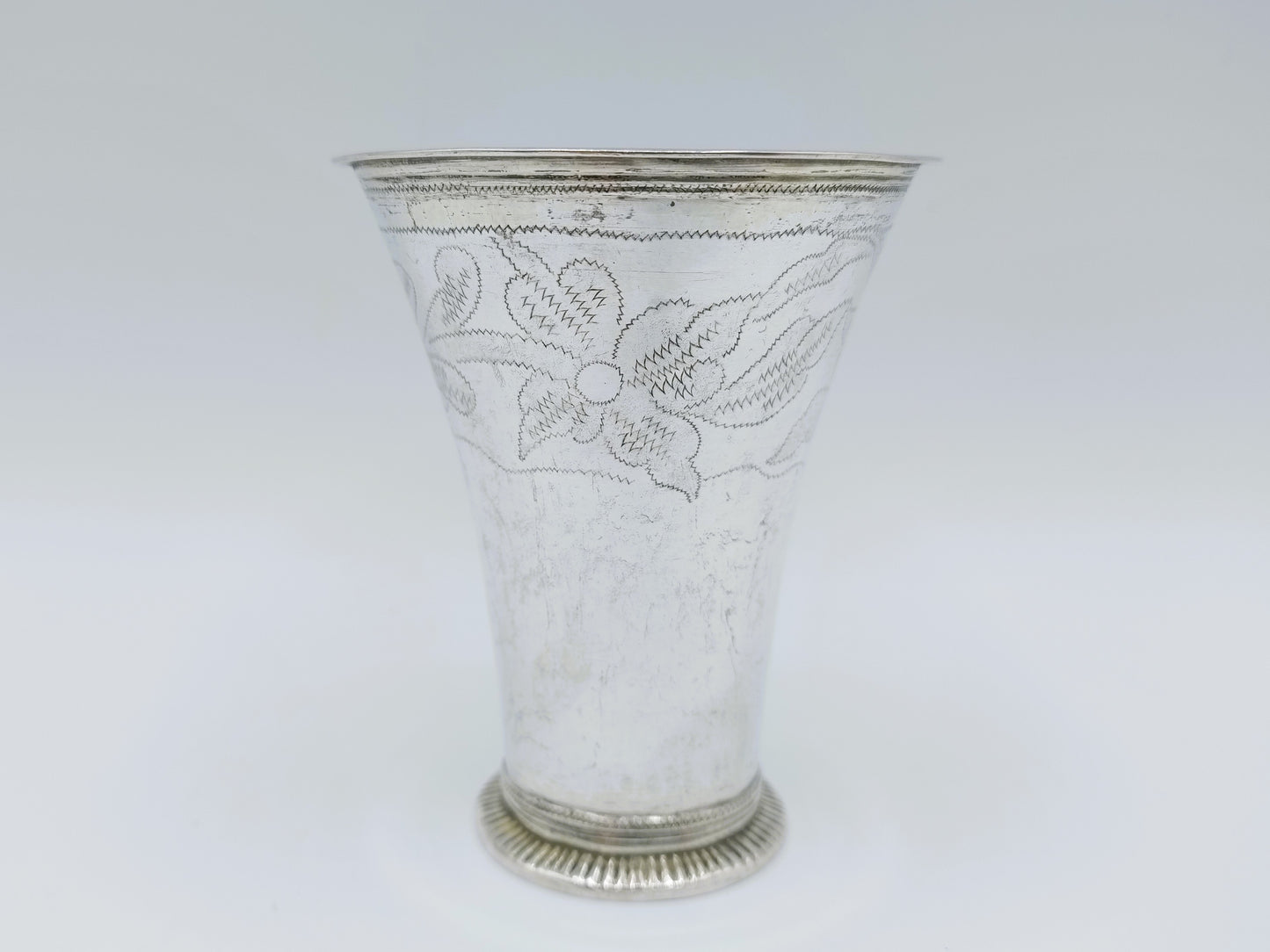 Silver cup, CF Seseman, Arboga, Sweden, 1790
